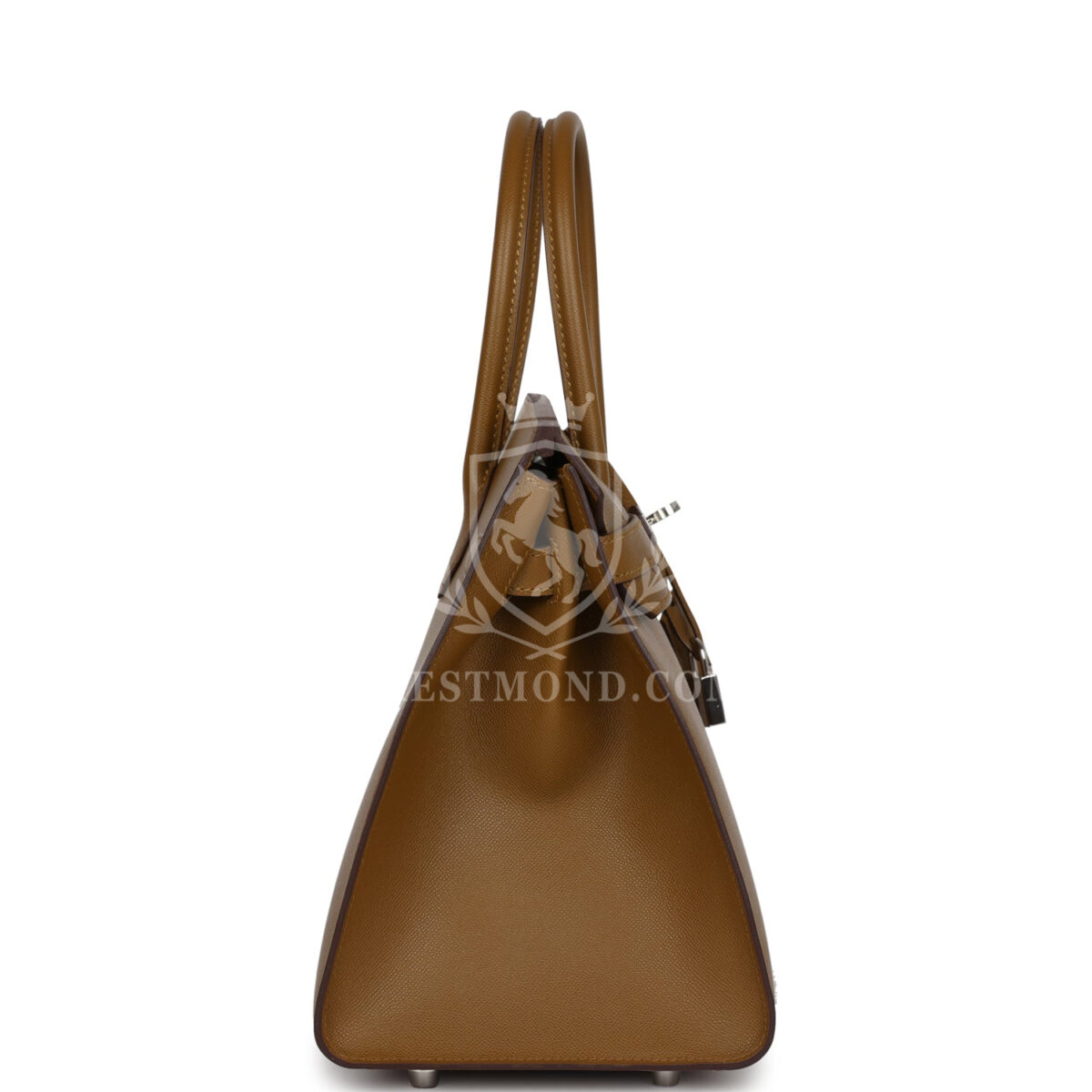 Hermes Birkin Sellier 30 Bronze Dore Madame PHW — изображение 3