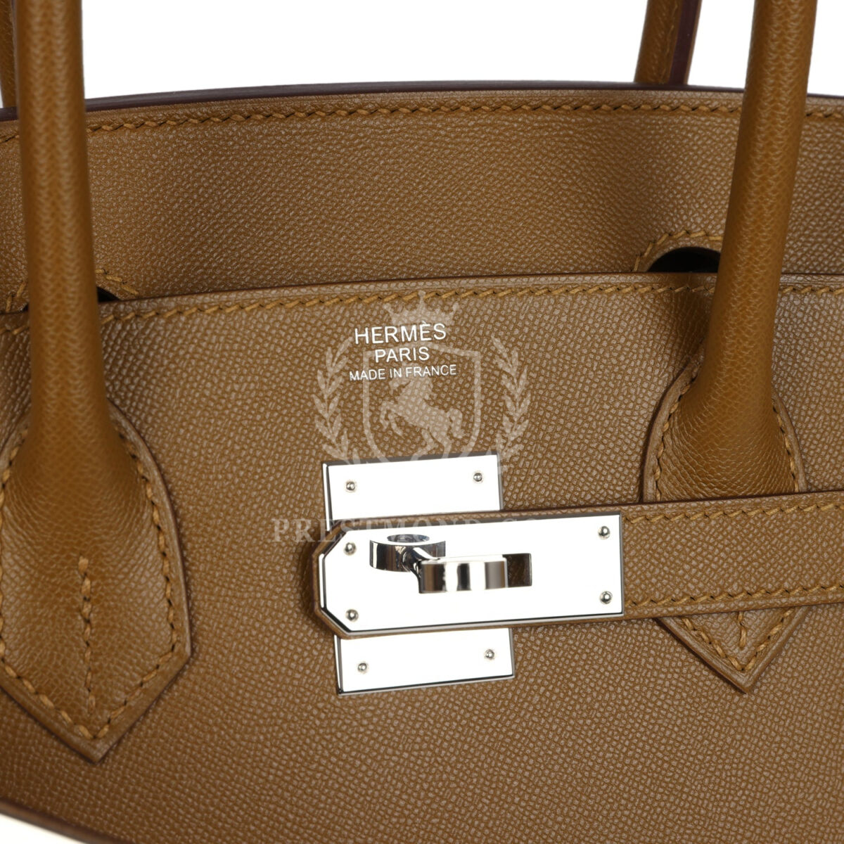 Hermes Birkin Sellier 30 Bronze Dore Madame PHW — изображение 7