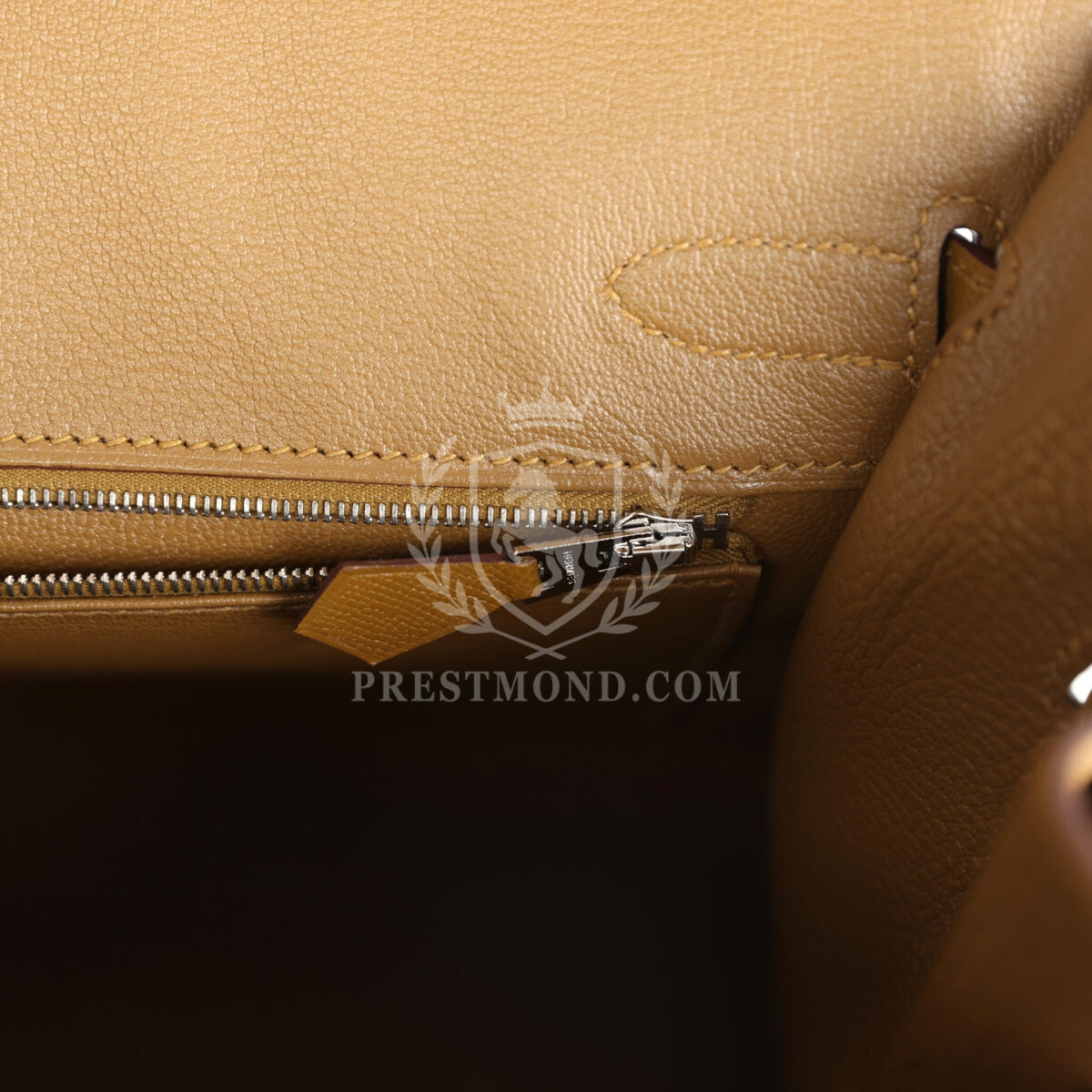 Hermes Birkin Sellier 30 Bronze Dore Madame PHW — изображение 9