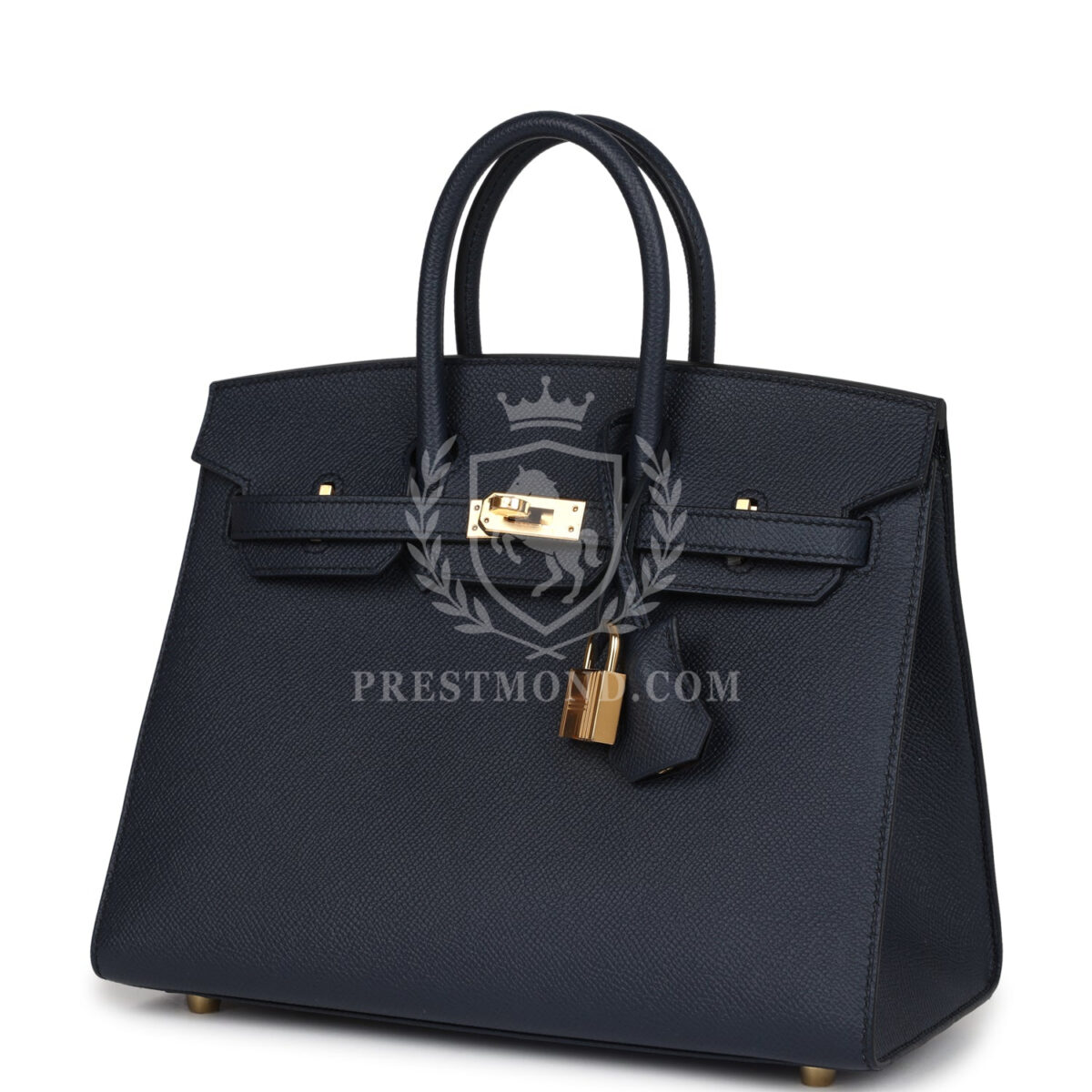 Hermes Birkin Sellier 25 Bleu Indigo Epsom GHW — изображение 5