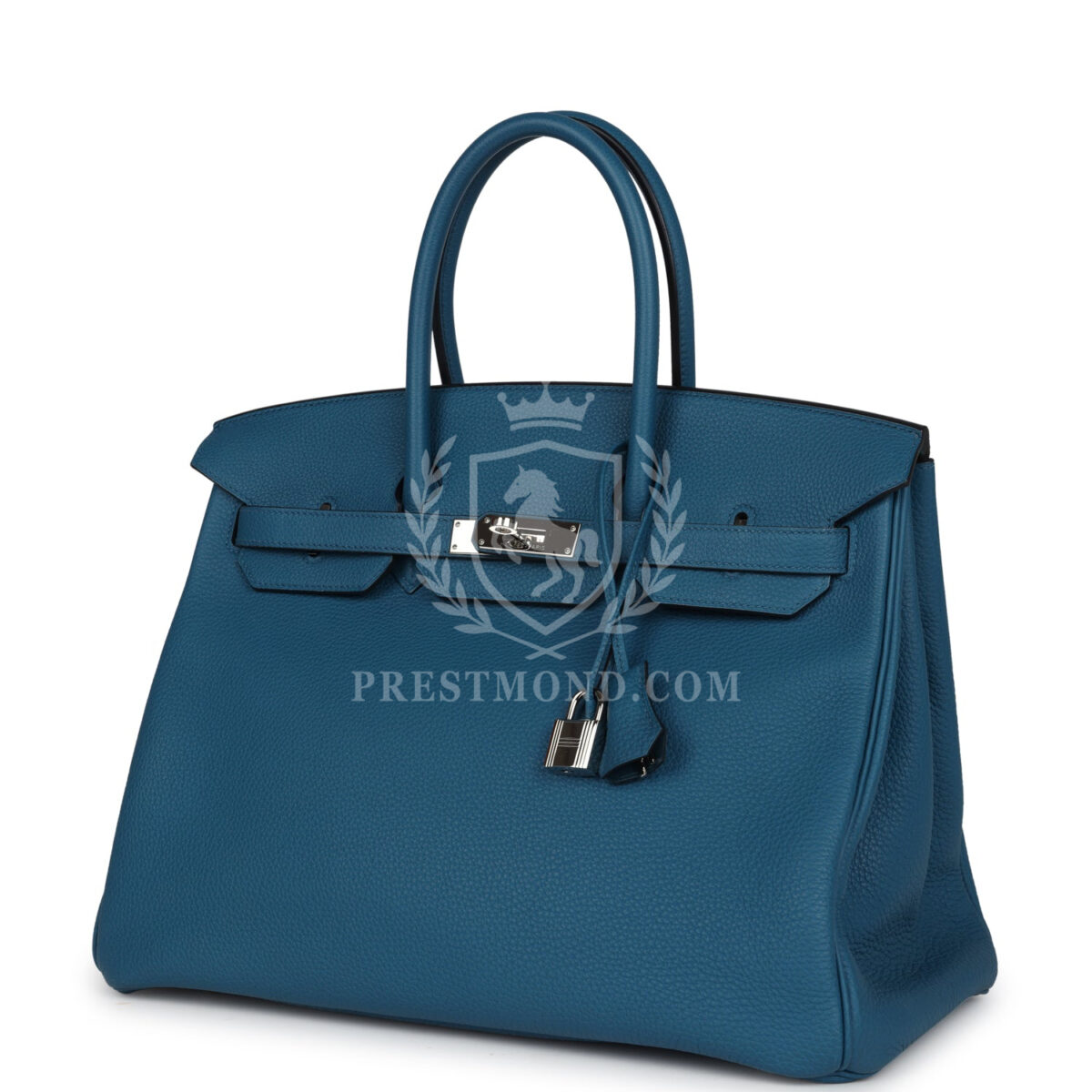Hermes Birkin 35 Cobalt Togo PHW — изображение 5