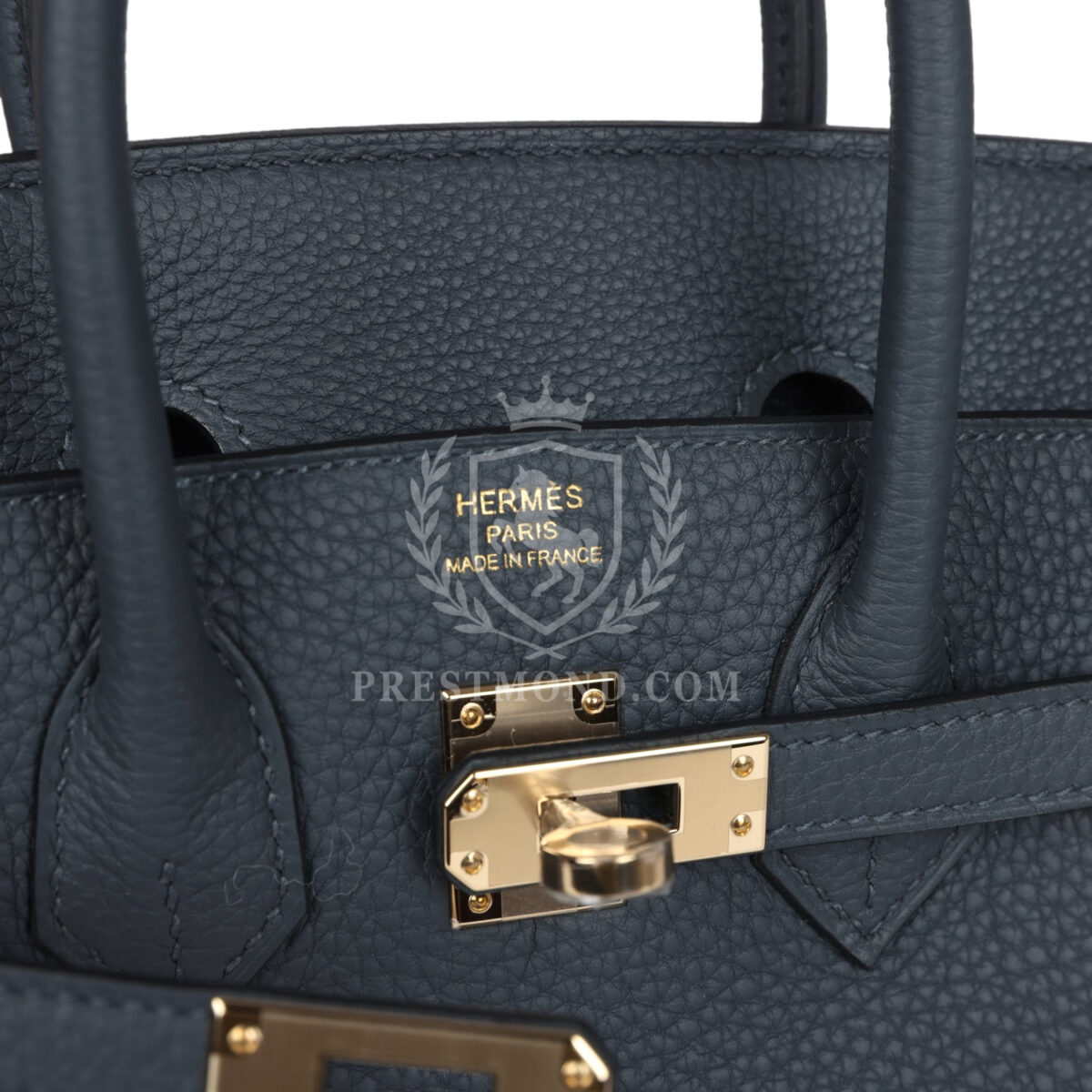 Hermes Birkin 25 Gris Misty Togo PBHW — изображение 7