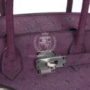 Hermes Birkin 30 Violet Ostrich PHW