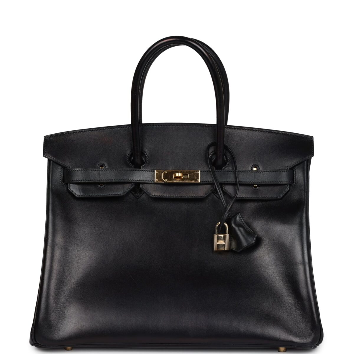 Hermes Birkin 35 Black Box GHW