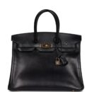 Hermes Birkin 35 Black Box GHW