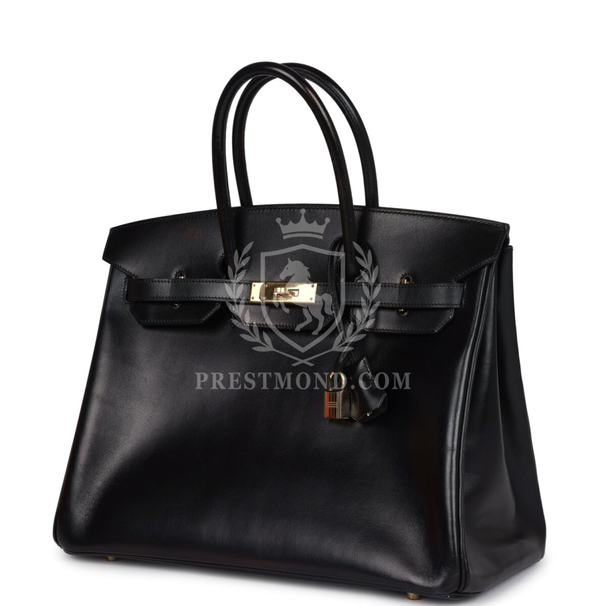 Hermes Birkin 35 Black Box GHW — изображение 5