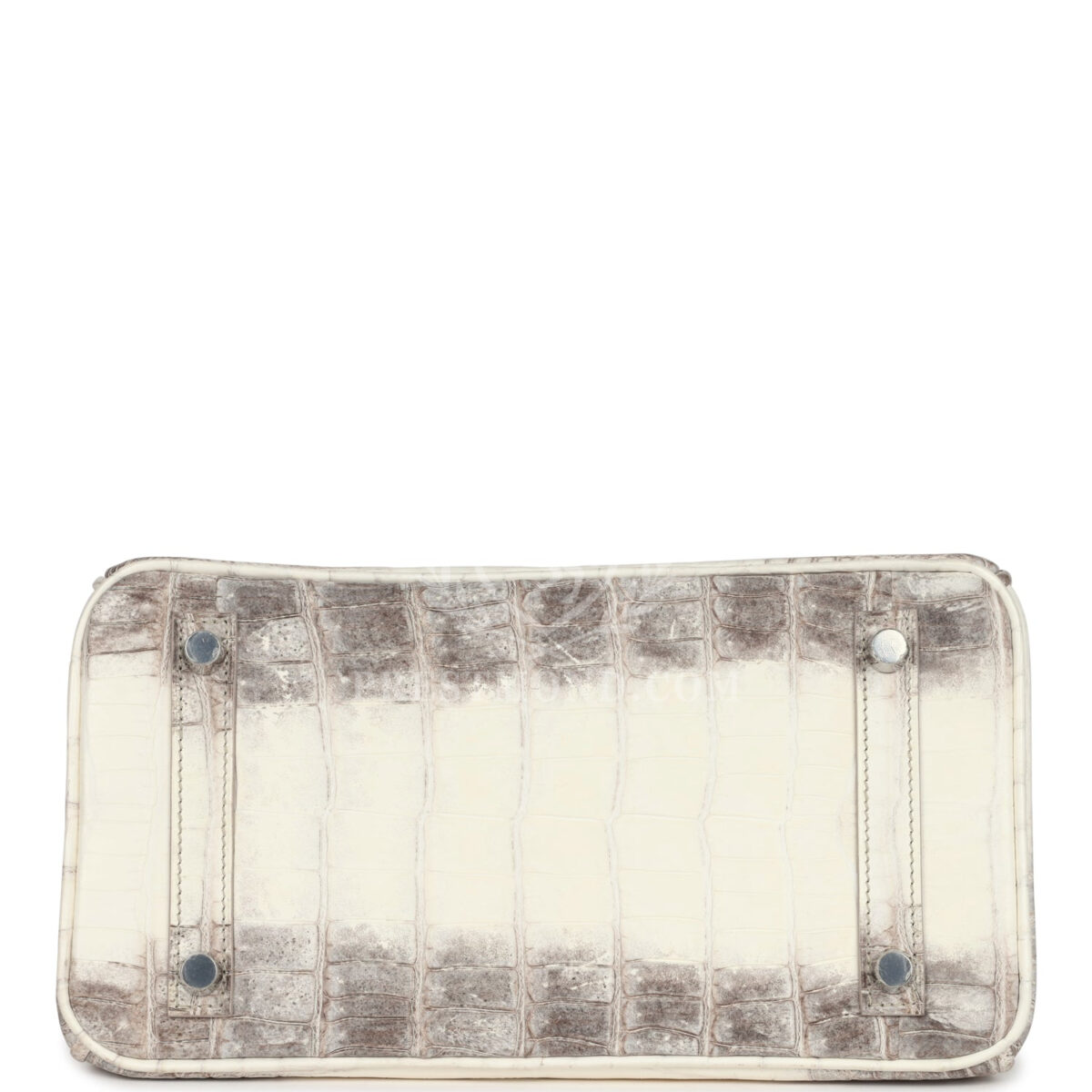 Hermes Birkin 25 Himalaya Niloticus Crocodile PHW — изображение 6