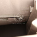 Hermes Birkin 25 Himalaya Niloticus Crocodile PHW