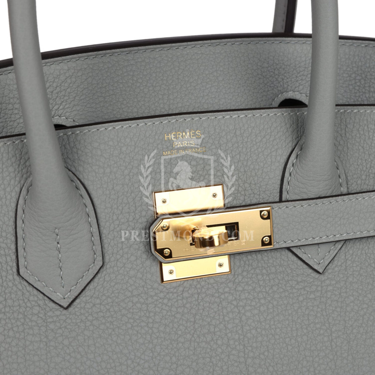 Hermes Birkin 30 Gris Mouette Togo GHW — изображение 7