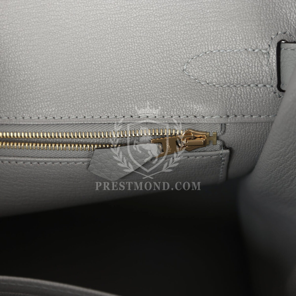 Hermes Birkin 30 Gris Mouette Togo GHW — изображение 9