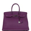 Hermes Birkin 35 Anemone Togo PHW