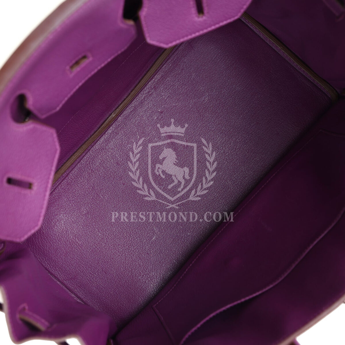 Hermes Birkin 35 Anemone Togo PHW — изображение 8