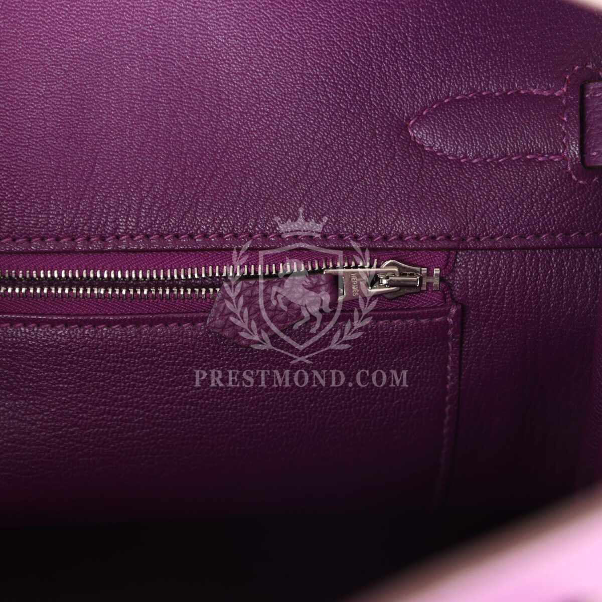 Hermes Birkin 35 Anemone Togo PHW — изображение 9