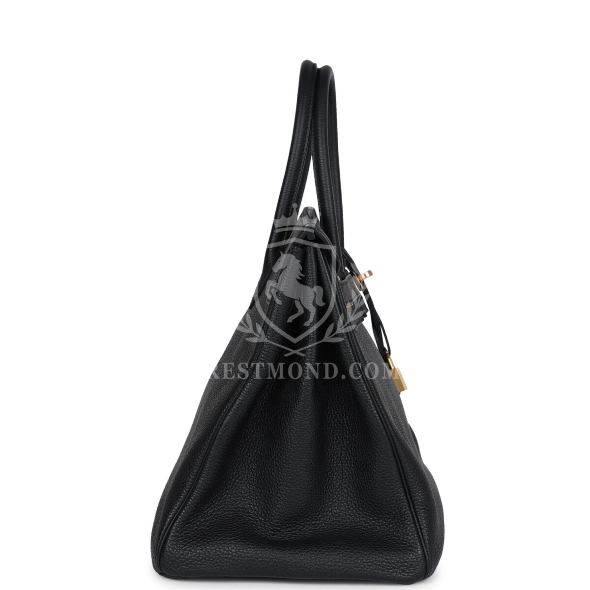 Hermes Birkin 35 Black Togo Rose GHW — изображение 3