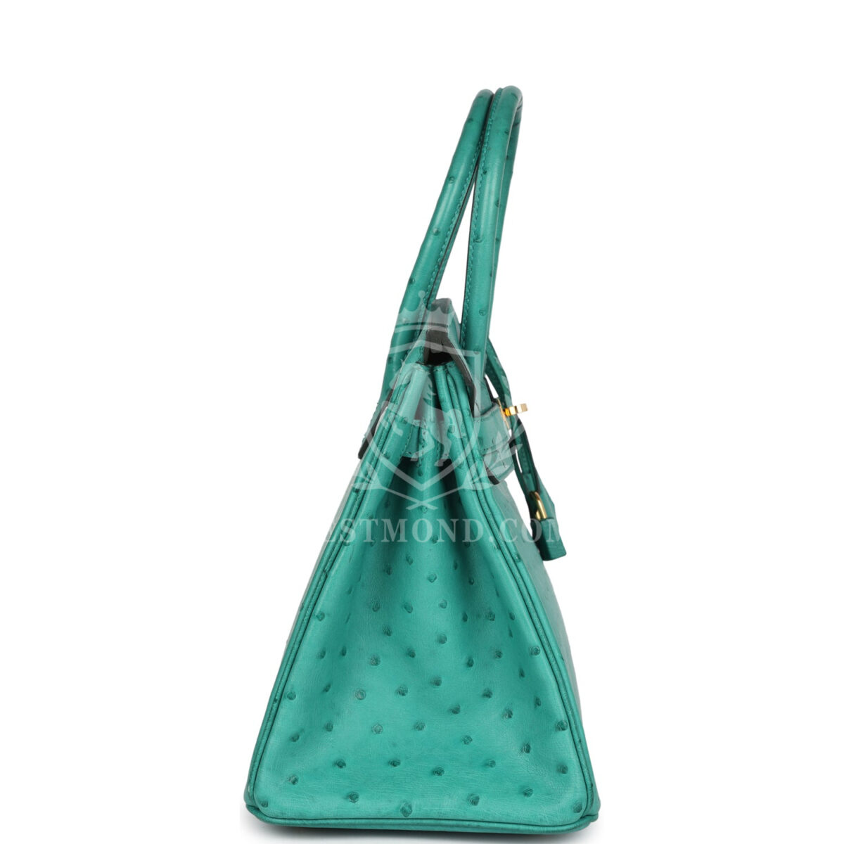 Hermes Birkin 30 Vert Verone Ostrich GHW — изображение 3