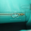 Hermes Birkin 30 Vert Verone Ostrich GHW