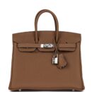 Hermes Birkin 25 Alezan Togo PHW