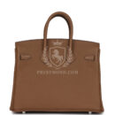 Hermes Birkin 25 Alezan Togo PHW
