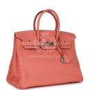Hermes Birkin 35 Crevette Clemence PHW