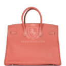 Hermes Birkin 35 Crevette Clemence PHW