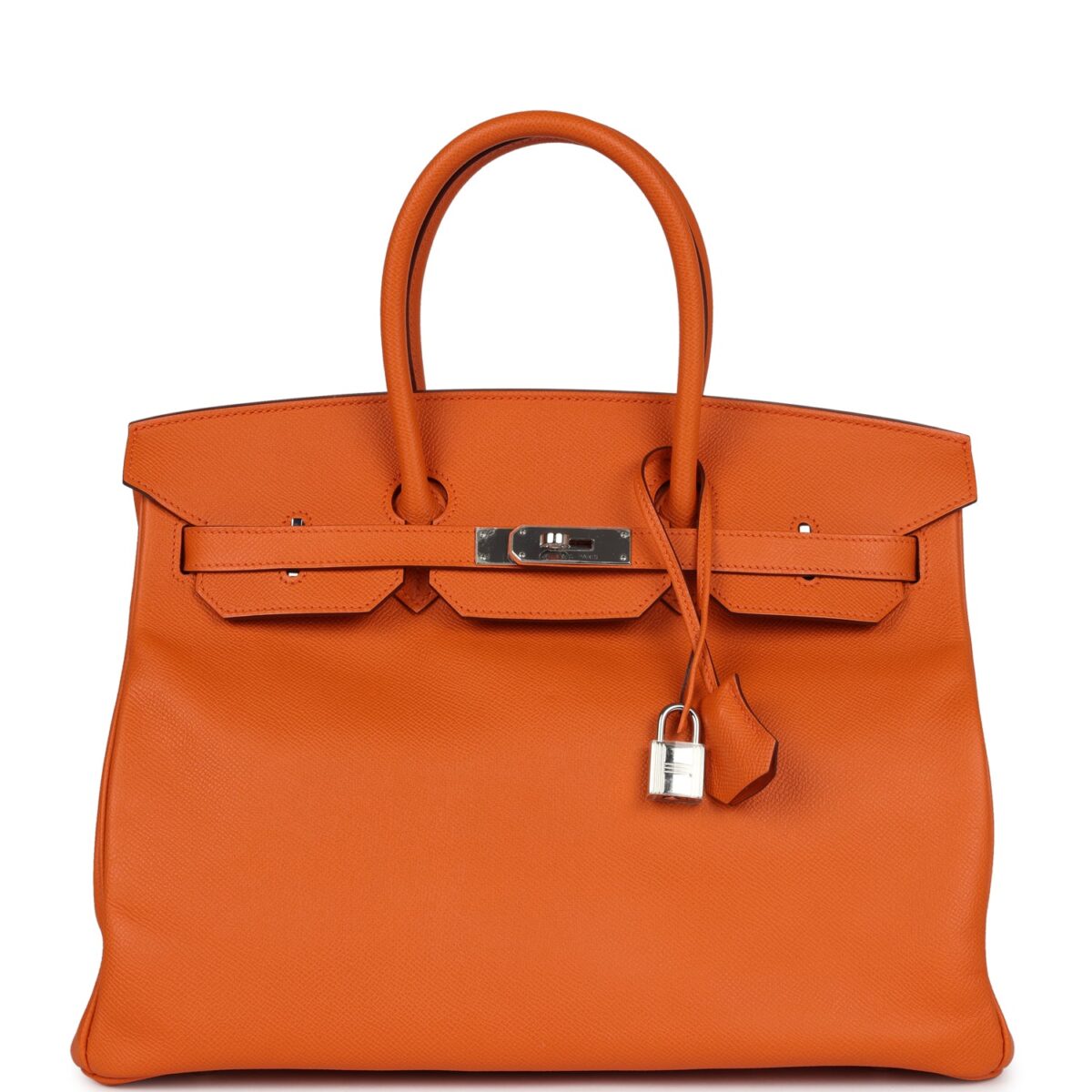 Hermes Birkin 35 Orange Epsom PHW