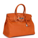 Hermes Birkin 35 Orange Epsom PHW
