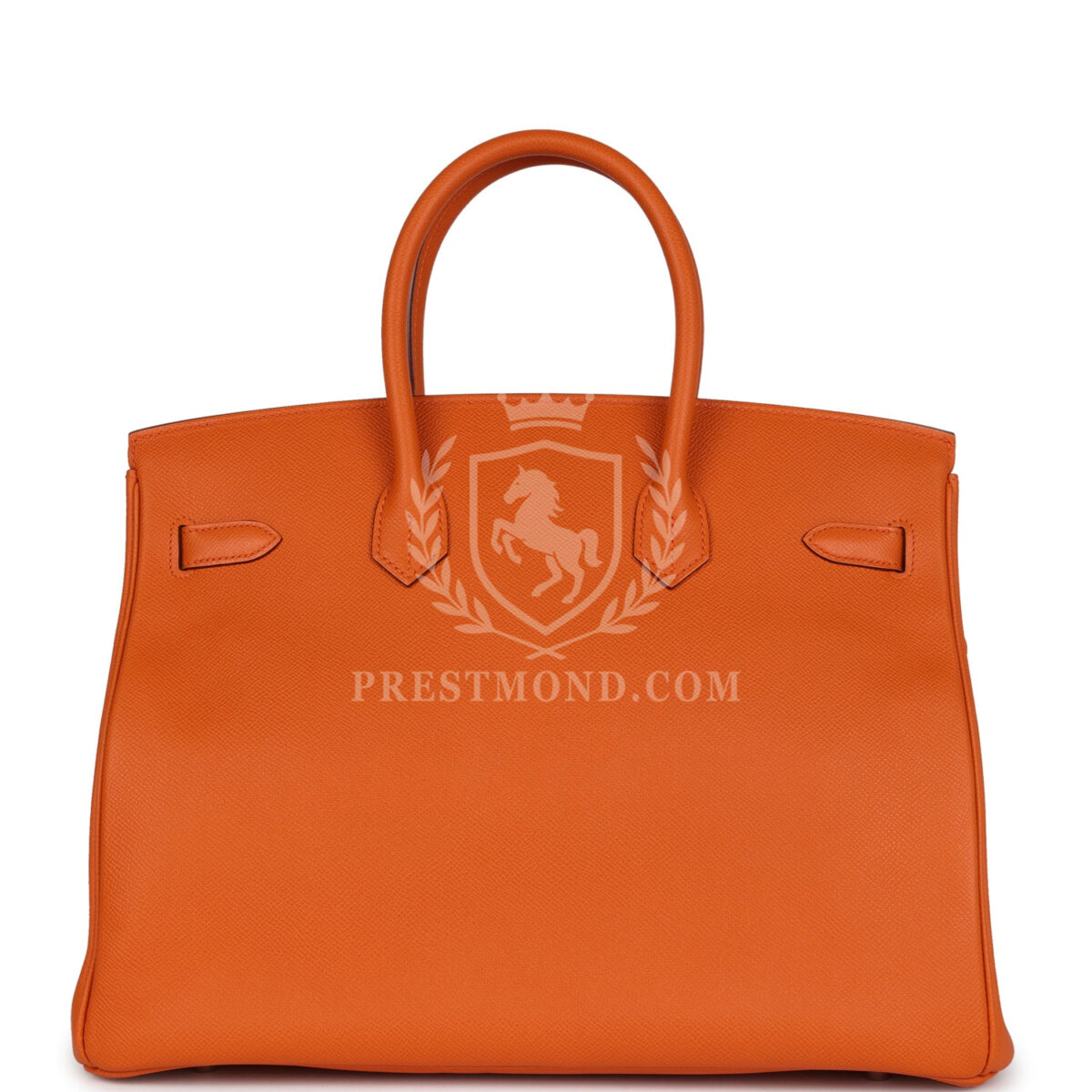 Hermes Birkin 35 Orange Epsom PHW — изображение 4