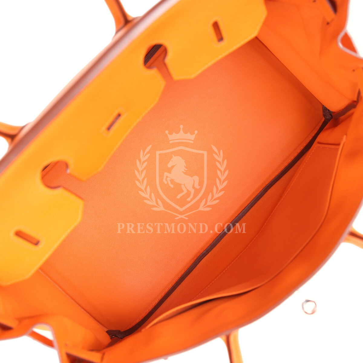 Hermes Birkin 35 Orange Epsom PHW — изображение 8
