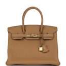 Hermes Birkin 30 Biscuit Togo GHW
