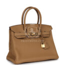Hermes Birkin 30 Biscuit Togo GHW