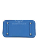 Hermes Birkin 25 Bleu Zellige Togo GHW