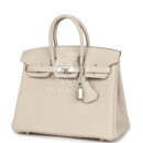 Hermes Birkin 25 Craie Togo PHW