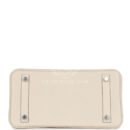 Hermes Birkin 25 Craie Togo PHW