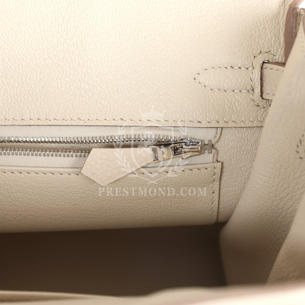 Hermes Birkin 25 Craie Togo PHW — изображение 9