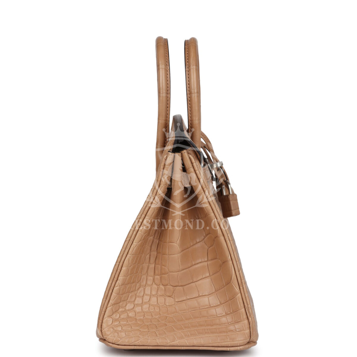Hermes Birkin 25 Chai Matte Alligator PHW — изображение 3