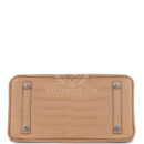 Hermes Birkin 25 Chai Matte Alligator PHW
