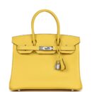 Hermes Birkin 30 Jaune de Naples Epsom PHW