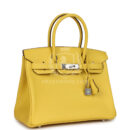 Hermes Birkin 30 Jaune de Naples Epsom PHW