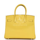 Hermes Birkin 30 Jaune de Naples Epsom PHW