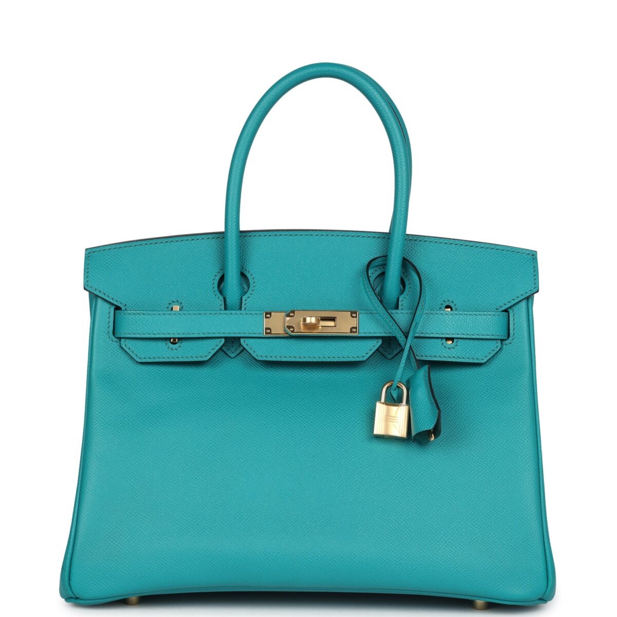 Hermes Birkin 30 Bleu Paon Epsom GHW
