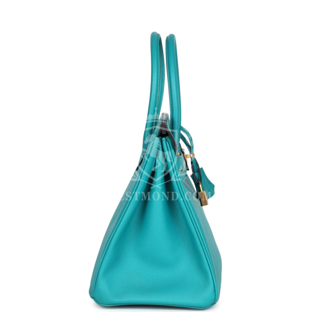 Hermes Birkin 30 Bleu Paon Epsom GHW — изображение 3