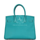 Hermes Birkin 30 Bleu Paon Epsom GHW