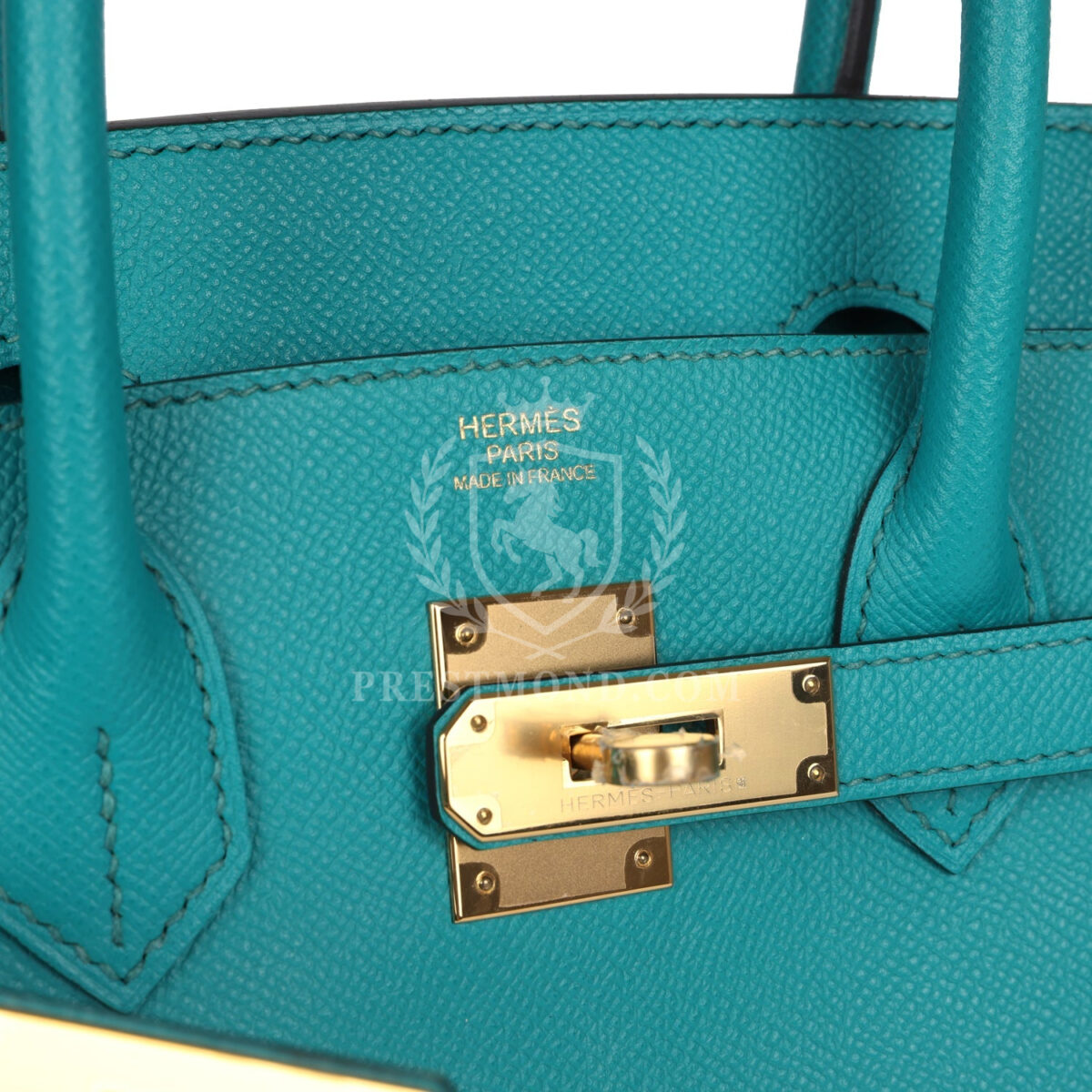 Hermes Birkin 30 Bleu Paon Epsom GHW — изображение 7