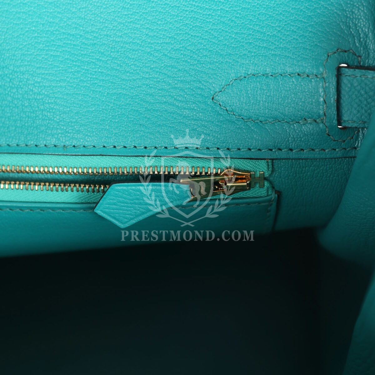 Hermes Birkin 30 Bleu Paon Epsom GHW — изображение 9
