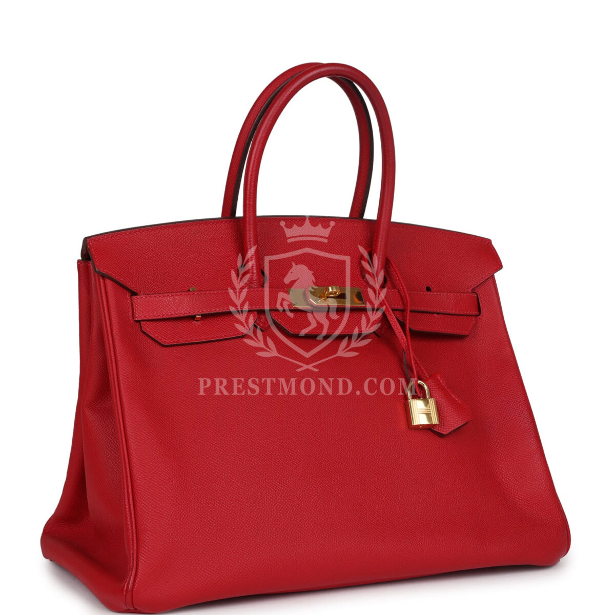 Hermes Birkin 35 Rouge Casaque Epsom GHW — изображение 2