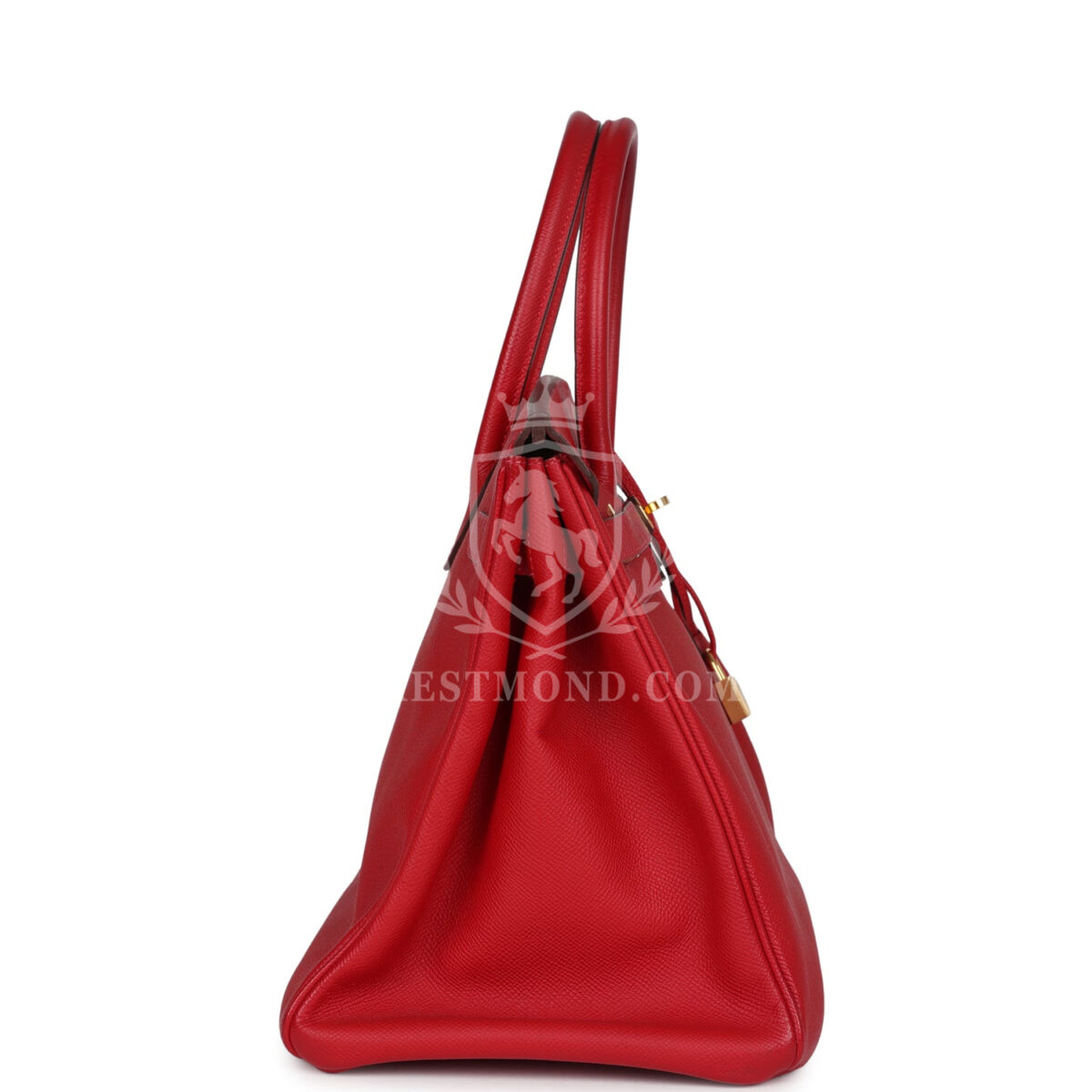 Hermes Birkin 35 Rouge Casaque Epsom GHW — изображение 3