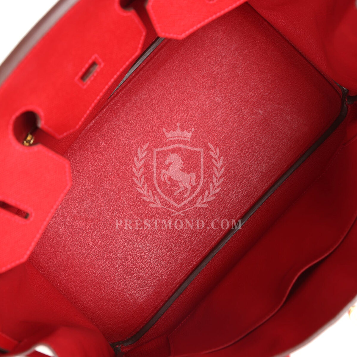Hermes Birkin 35 Rouge Casaque Epsom GHW — изображение 8