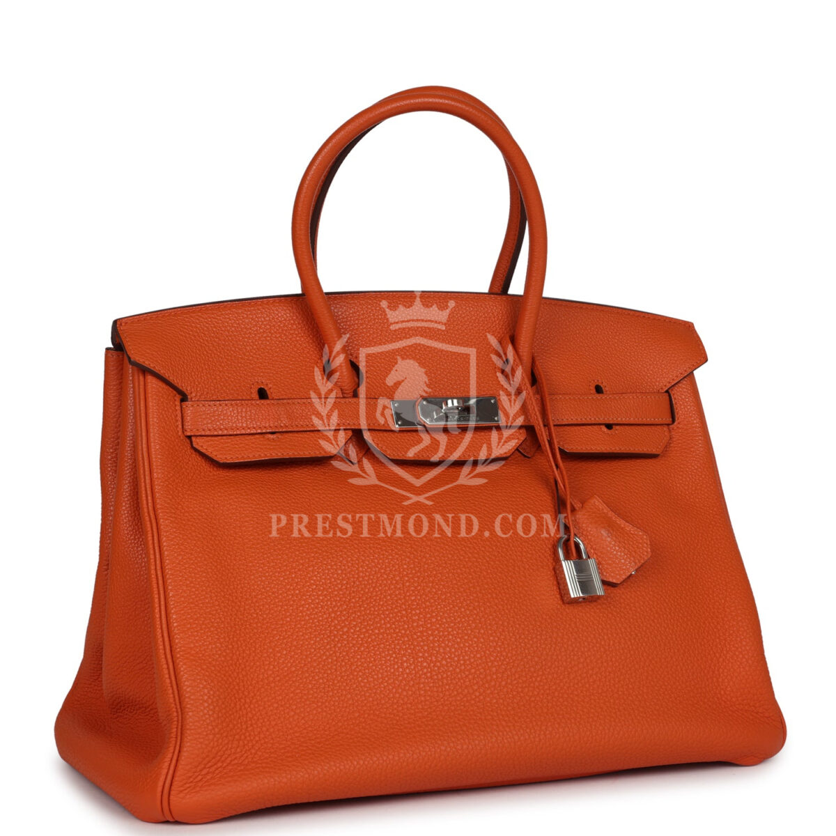 Hermes Birkin 35 Orange Togo PHW — изображение 2