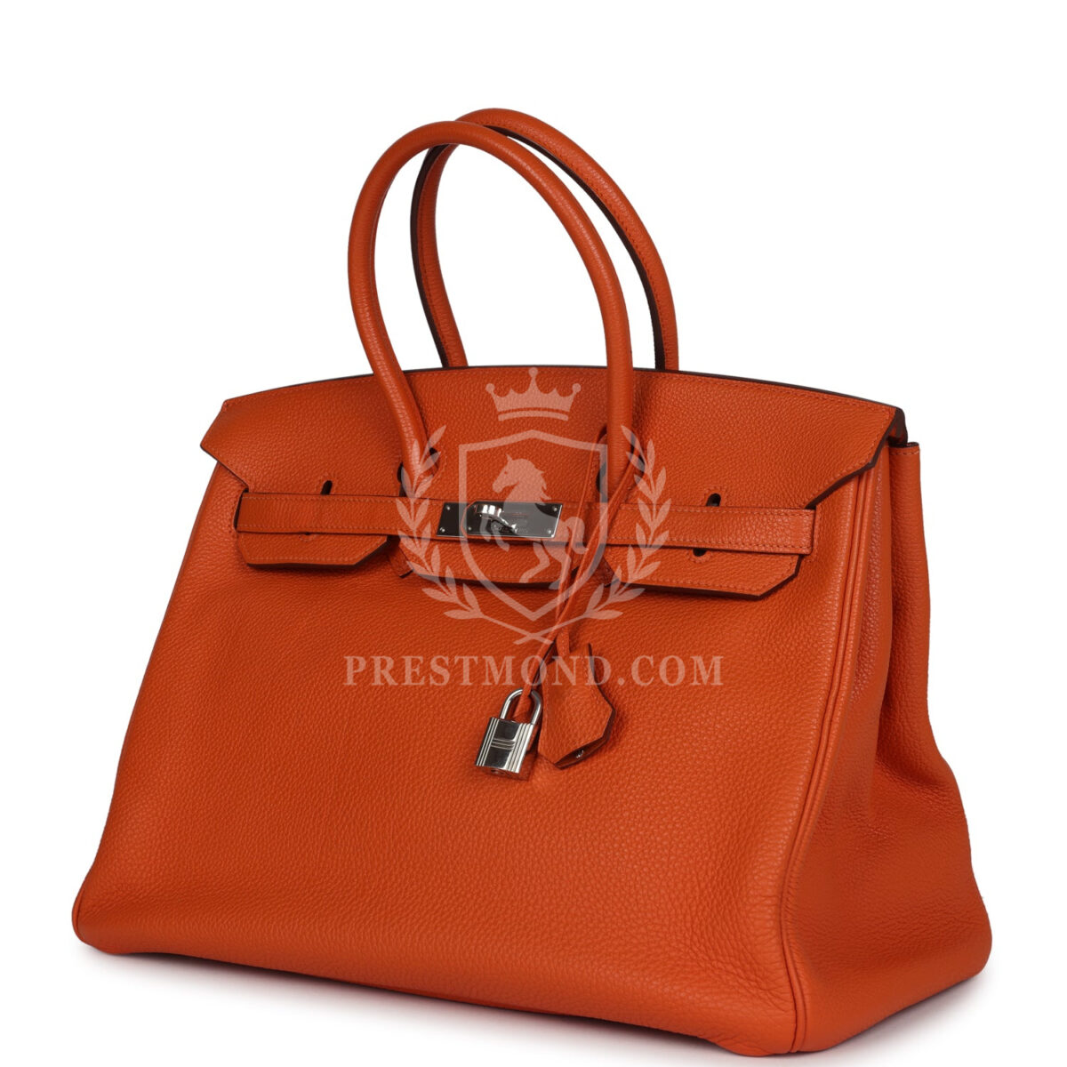 Hermes Birkin 35 Orange Togo PHW — изображение 5