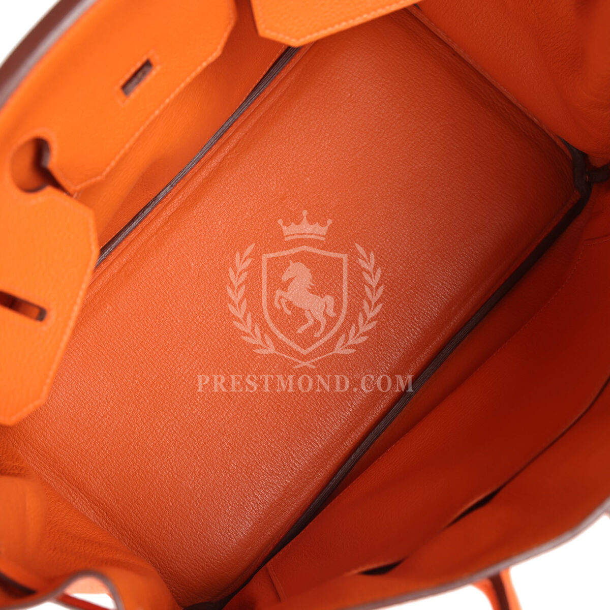 Hermes Birkin 35 Orange Togo PHW — изображение 8